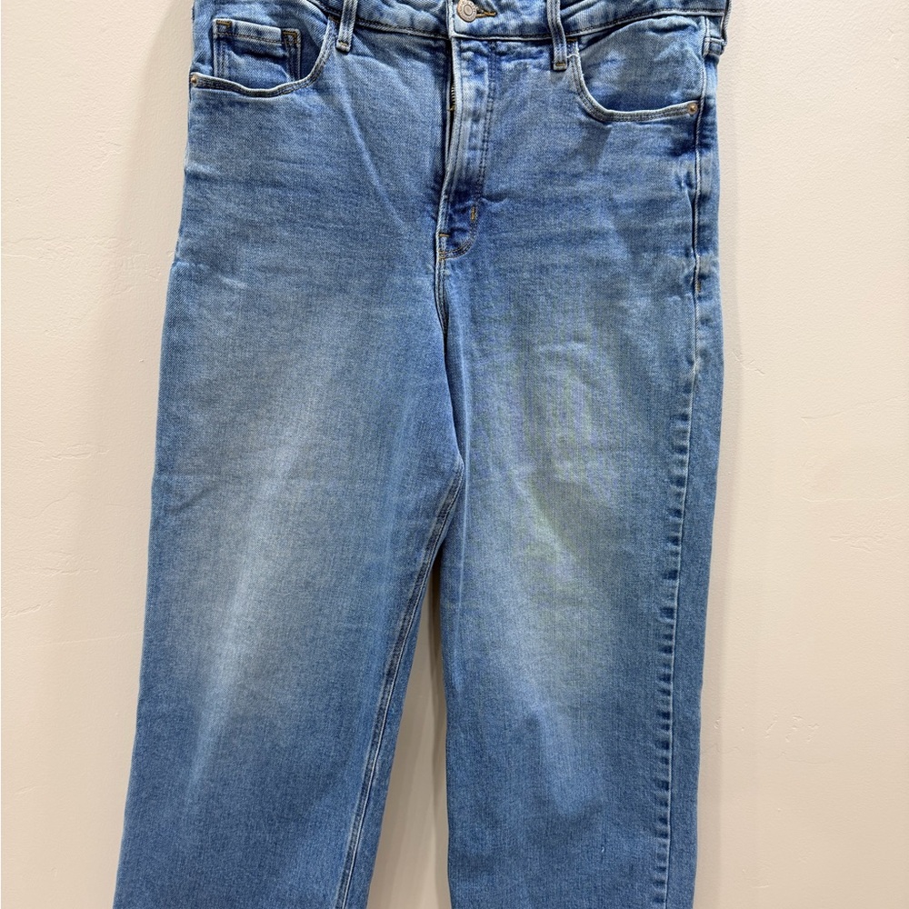Old Navy Light Blue Wide Leg Jeans